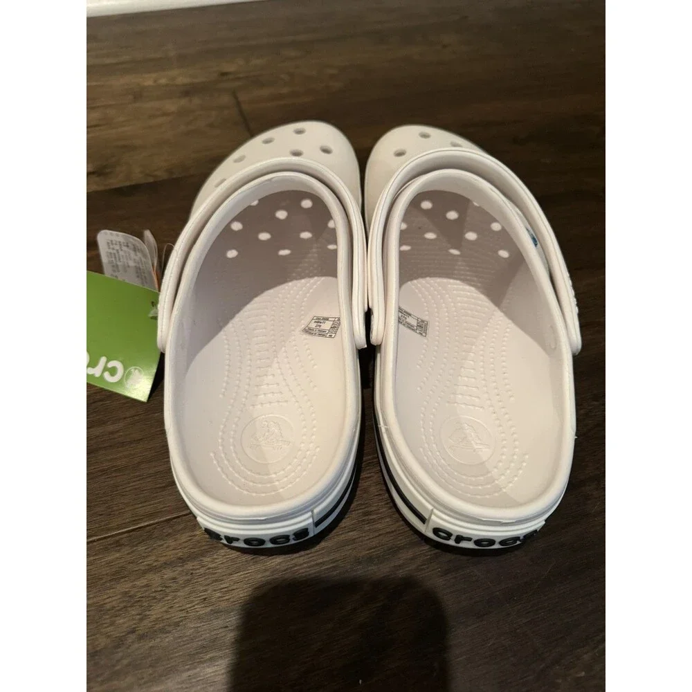 NWT -Crocs Crocband Clog White 11016 Unisex Size M9 W11